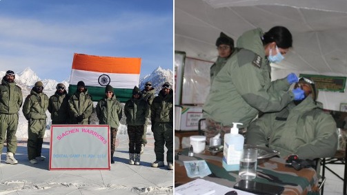 'First-ever Dental Camp by Indian Army at a forward post on the Siachen Glac'